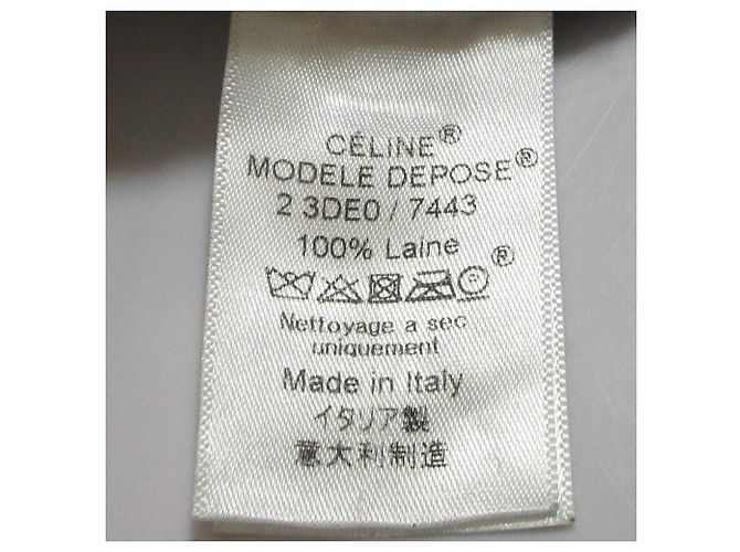 Céline Celine Mini-Strickkleid mit V-Ausschnitt und breitem Rippenstrick Blau Hellblau - Ansicht 10
