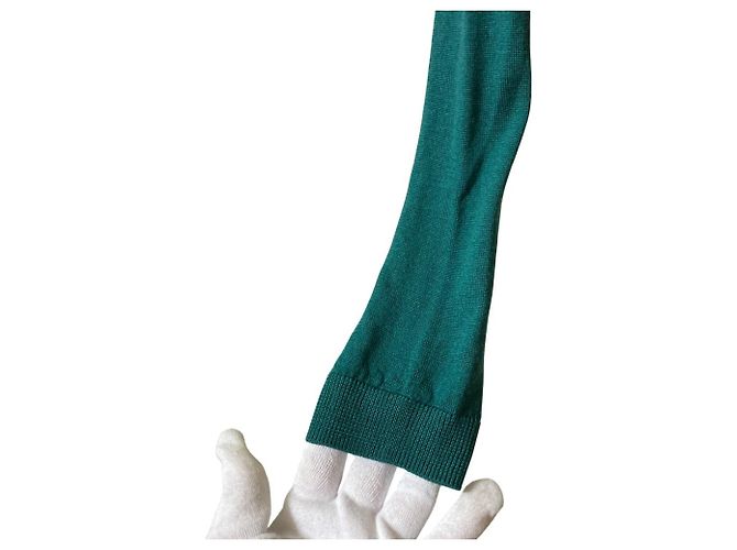 Acne Studios V-Ausschnitt Strickware Grün - Ansicht 4
