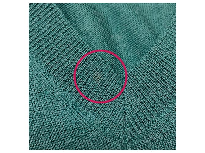 Acne Studios V-Ausschnitt Strickware Grün - Ansicht 9