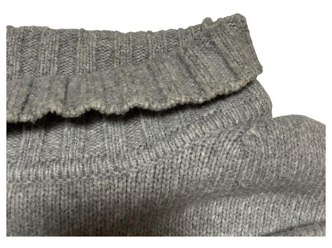 Autre Marque Ron Herman High Neck Knit Sweater Brown - view 11