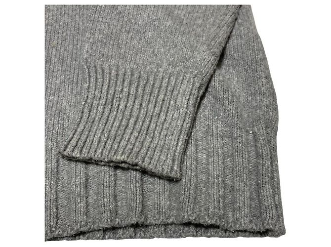 Autre Marque Ron Herman High Neck Knit Sweater Brown - view 4