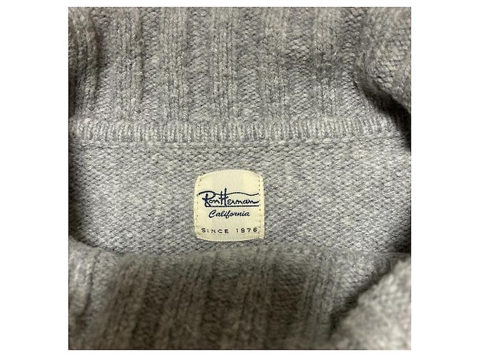 Autre Marque Ron Herman High Neck Knit Sweater Brown - view 7