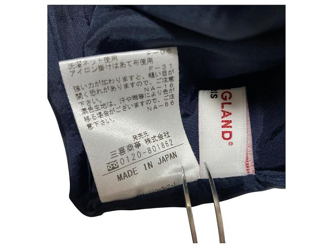 Autre Marque Short de lã OLD ENGLAND Azul Azul marinho - vista 11