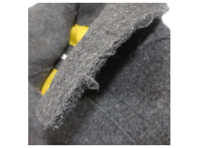 Autre Marque Dsquared2 Cutoff Wool Riders Coat Brown - view 13