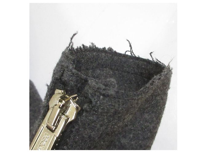 Autre Marque Dsquared2 Cutoff Wool Riders Coat Brown - view 14