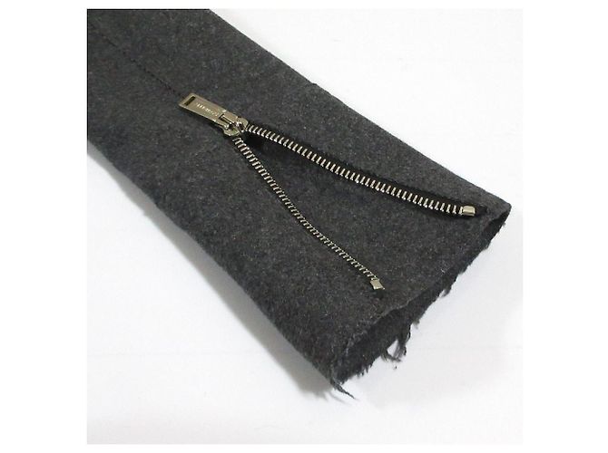 Autre Marque Dsquared2 Cutoff Wool Riders Coat Brown - view 5