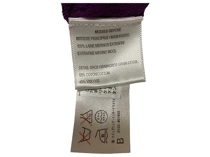 Autre Marque Paule Ka Strickkleid Braun Lila - Ansicht 8