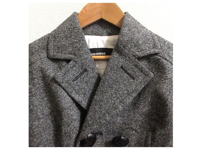 Autre Marque Chaqueta de tweed Dsquared2 Castaño - vista 6
