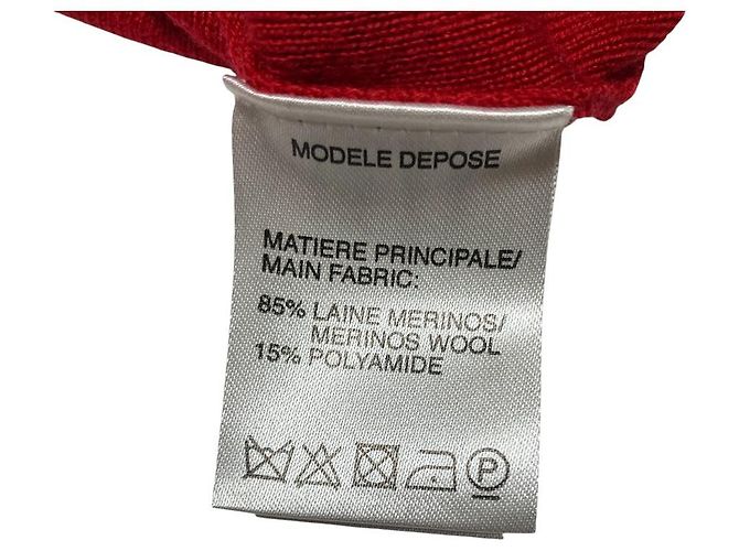 Autre Marque Paule Ka Strickkleid Braun Rot - Ansicht 4