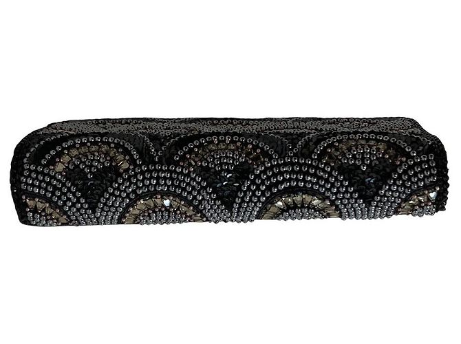 Autre Marque GRACE CONTINENTAL Bijou Party Bag Nero Multicolore - vista 4