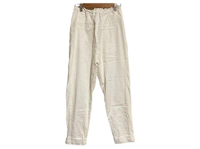 Autre Marque alice+olivia Lyocell Easy Hose Weiß - Ansicht 2
