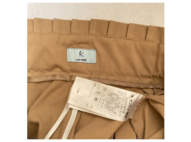 Autre Marque Pantaloni tapered con pinces Kumikyoku - vista 3