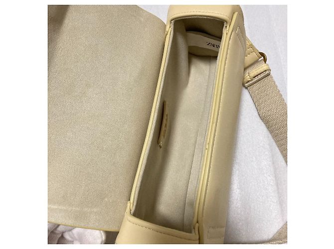 Autre Marque Borsa a tracolla ZARA Beige - vista 6