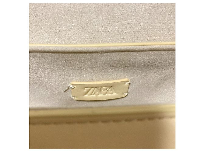 Autre Marque Borsa a tracolla ZARA Beige - vista 7