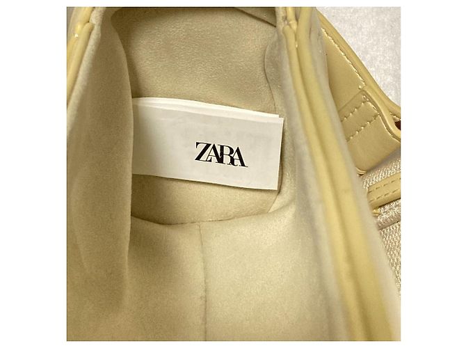 Autre Marque Borsa a tracolla ZARA Beige - vista 8