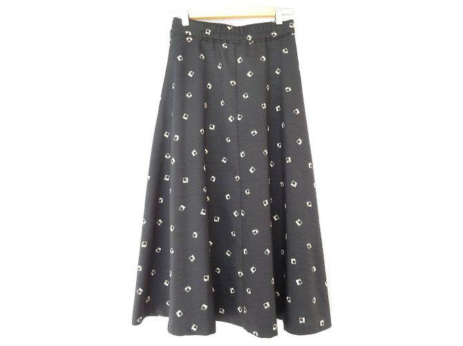 Autre Marque Gonna a gocce cubiche STRAWBERRY-FIELDS Nero - vista 2