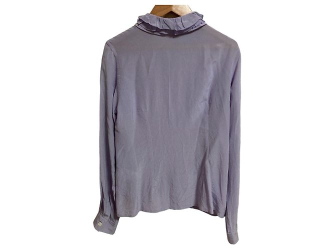 Autre Marque Camicia a maniche lunghe in seta Sonia by Sonia Rykiel Porpora - vista 2
