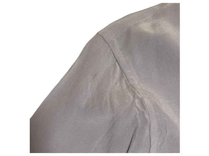 Autre Marque Camicia a maniche lunghe in seta Sonia by Sonia Rykiel Porpora - vista 8
