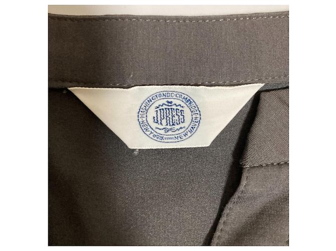 Autre Marque J.PRESS Jerseykleid mit Plating-Details Braun - Ansicht 7