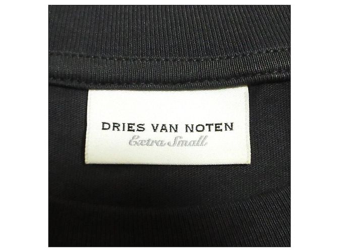 Autre Marque Dries Van Noten Jacquard Langarm-Oberteil Braun Orange Gelb - Ansicht 7