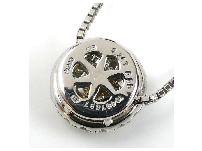 Autre Marque Collana di Diamanti Kashikey Moa Pt900 Pt850 Au750 Argento - vista 5