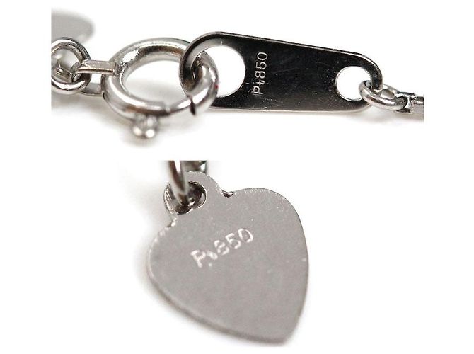 Autre Marque Collana di Diamanti Kashikey Moa Pt900 Pt850 Au750 Argento - vista 6