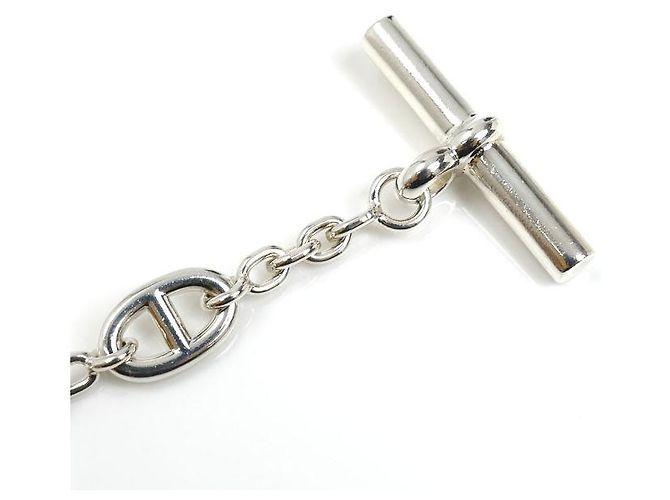 Hermès Bracciale Hermes Farandole SH in argento - vista 4