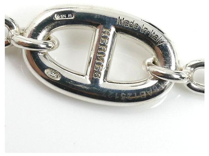 Hermès Bracciale Hermes Farandole SH in argento - vista 5