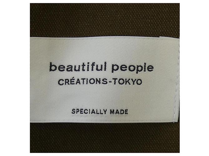 Autre Marque Beautiful people Kleid Grün Khaki - Ansicht 4