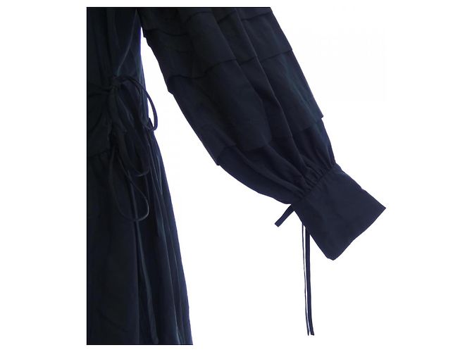 Autre Marque Cecilie Bahnsen Kleid Schwarz - Ansicht 6