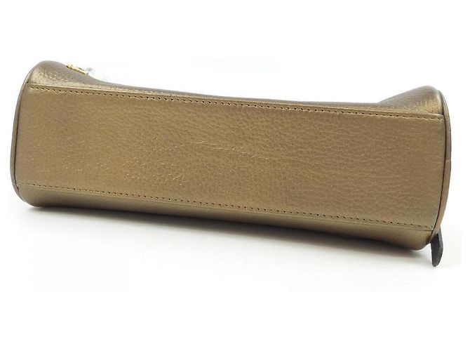 Autre Marque Borsa a mano in pelle ADMJ D'oro - vista 4