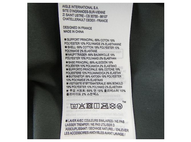 Autre Marque Chaqueta Aigle Verde Caqui - vista 3