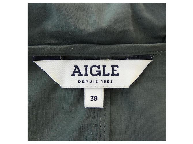 Autre Marque Chaqueta Aigle Verde Caqui - vista 4