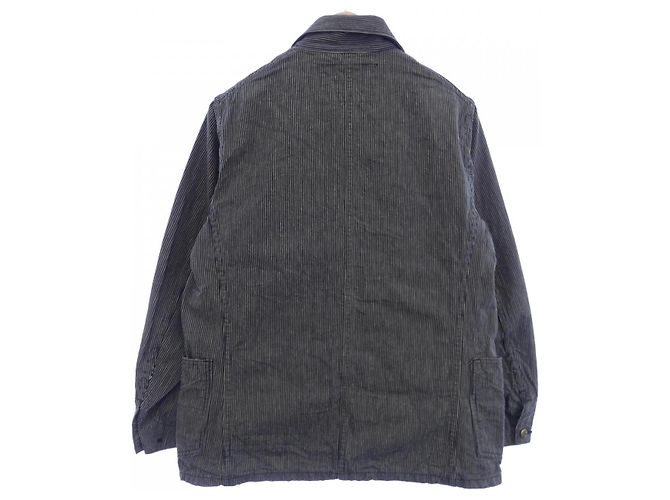 Autre Marque Giacca SUGAR CANE Bianco Blu Blu navy - vista 2