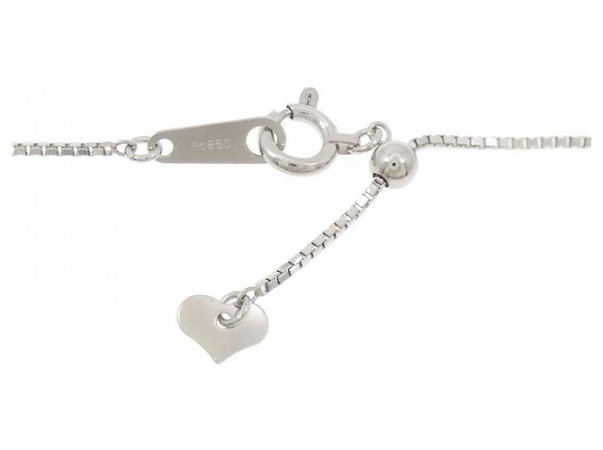 Autre Marque Collana con Diamanti Pt900 Pt850 Argento - vista 5