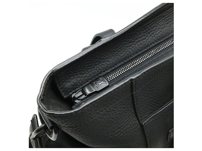 Borsa Tote 2way Louis Vuitton Christopher Taurillon Nero - vista 5