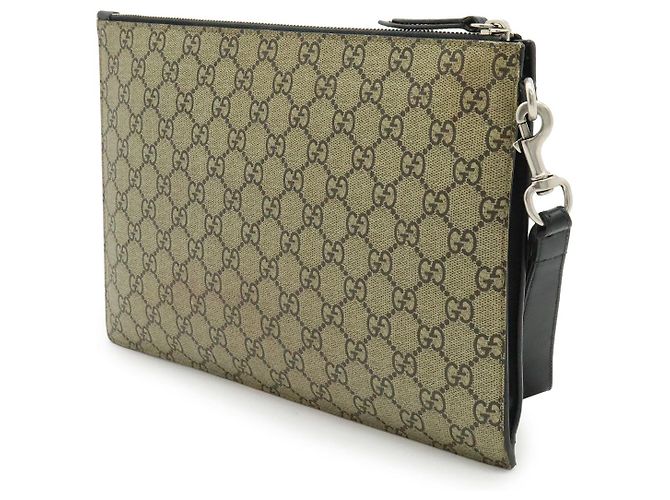 Clutch Gucci GG Supreme Beige - vista 2