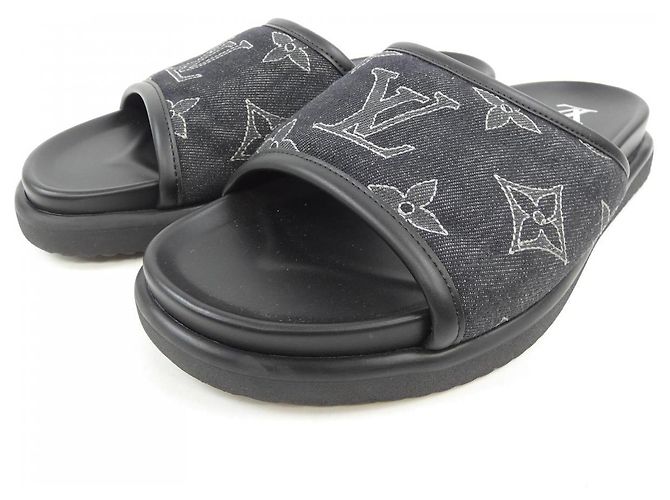 Sandali Louis Vuitton Nero - vista 3