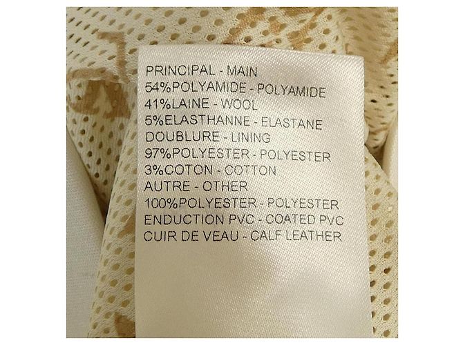 Chaqueta Louis Vuitton Beige - vista 3