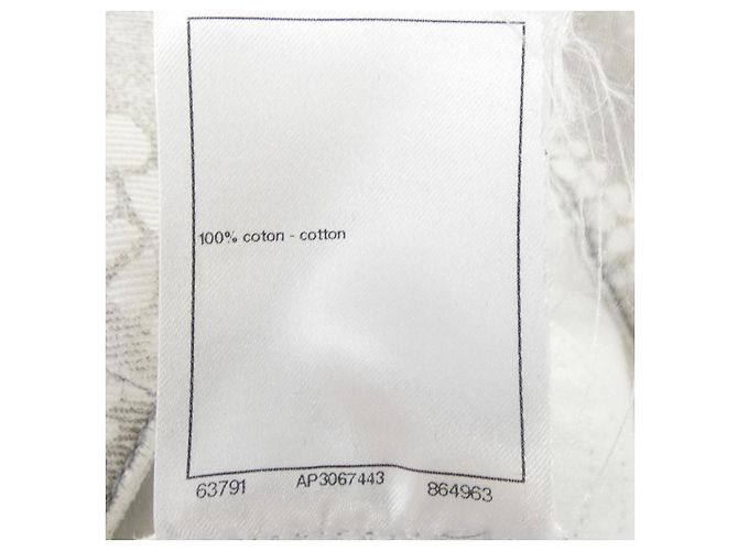 Chaqueta Chanel LOOK12 Blanco - vista 3