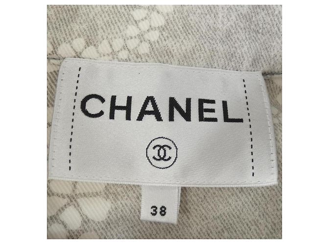 Chaqueta Chanel LOOK12 Blanco - vista 5