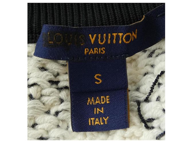 Falda de punto gráfico Louis Vuitton Negro - vista 4