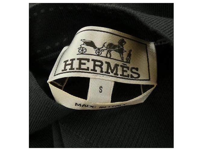 Hermès H Détail Knit S Verde Caqui - vista 4