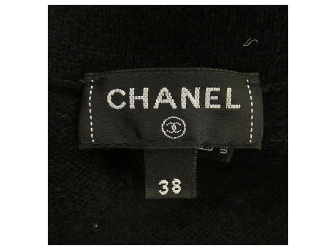 Chanel METIERS D'ART Kaschmirkleid Schwarz - Ansicht 5