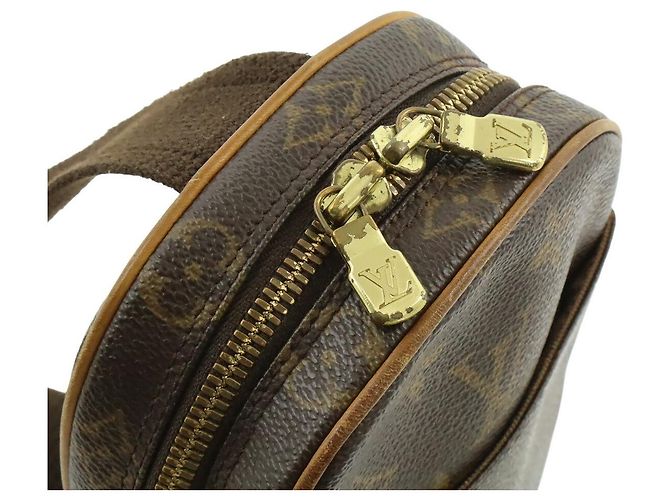 Bolso bandolera Louis Vuitton Monogram Castaño - vista 4