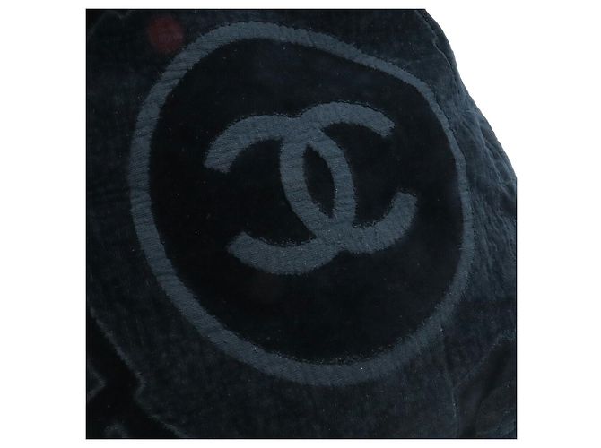 Borsa Tote Chanel Pile Beach Nero - vista 4