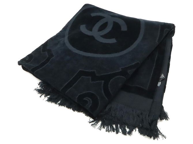 Borsa Tote Chanel Pile Beach Nero - vista 7