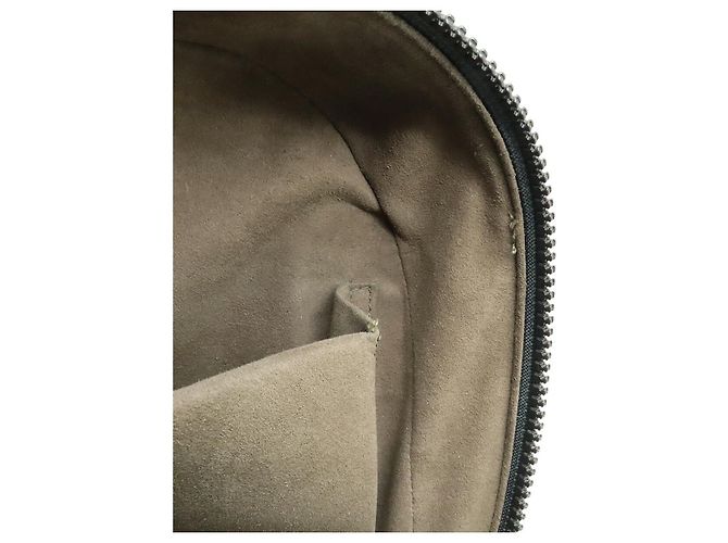 Zaino Gucci GG Supreme Canvas Nero Beige - vista 4