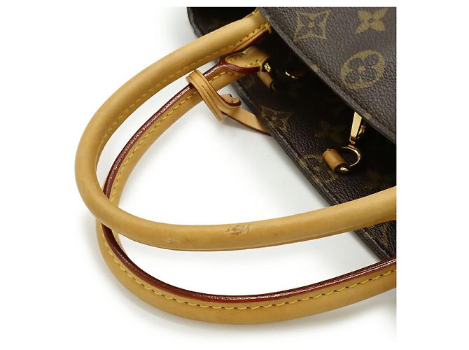 Borsa 2way Louis Vuitton Montaigne GM Monogram Marrone - vista 6
