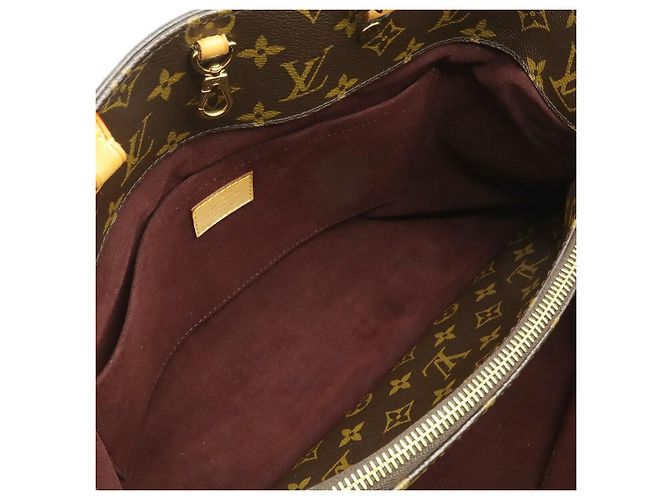 Borsa 2way Louis Vuitton Montaigne GM Monogram Marrone - vista 7